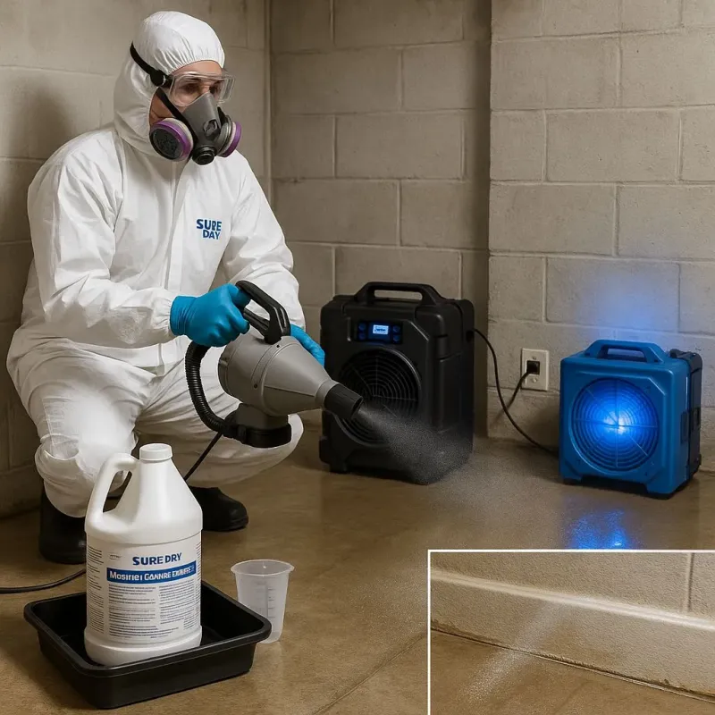 Sanitization and Odor Removal process in Locust, NC