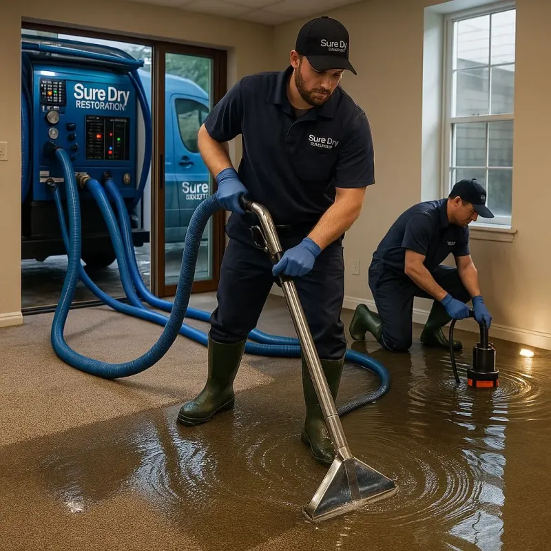 Water Extraction and Removal process in Locust, NC